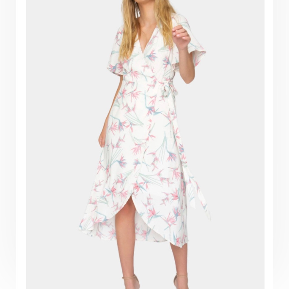 Tart Birds of Paradise Wrap dress